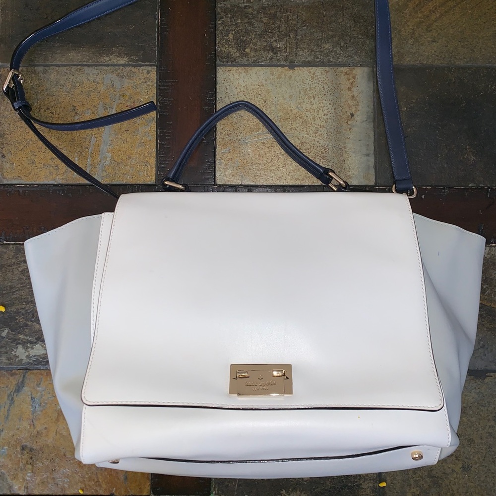 KATE SPADE LAUREL MAGNOLIA  CROSSBODY SATCHEL